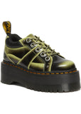Dr. Martens 5i Quad Max Leather Platform Schuhe Lime Green