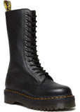 Dr. Martens 1B99 Quad Pisa Platform Leather Boots Black