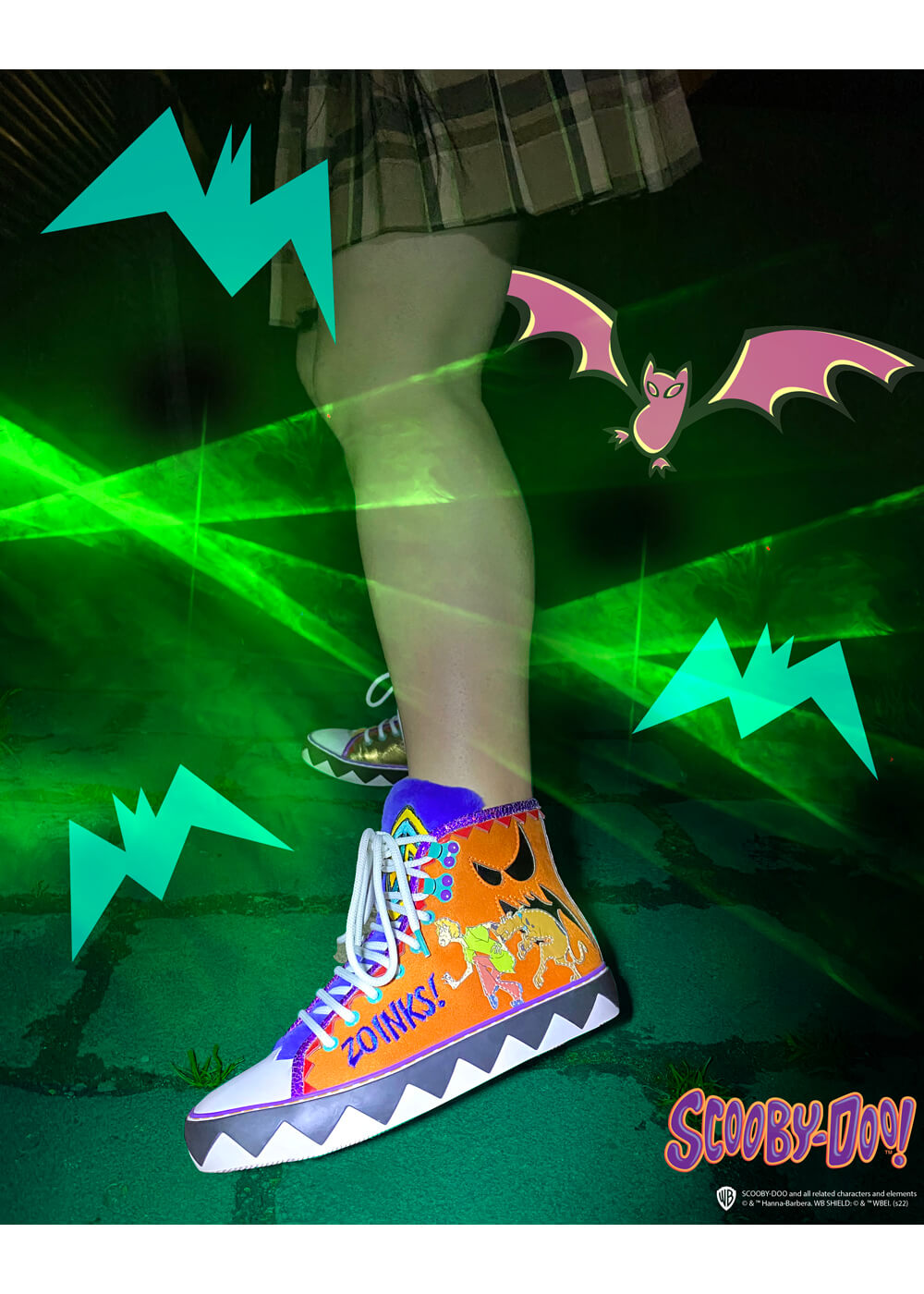 Irregular Choice Scooby Doo Where Are You! Sneakers for Adults
